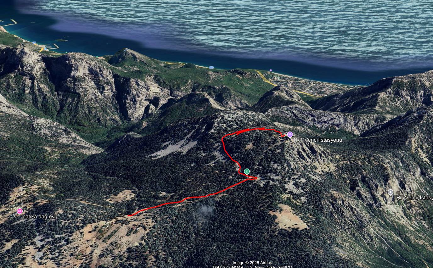 Dev Salıncak-Hisarçandır-Şakayık Bahçeleri- Sarıçınar TRT Vericisi YÜRÜYÜŞÜ